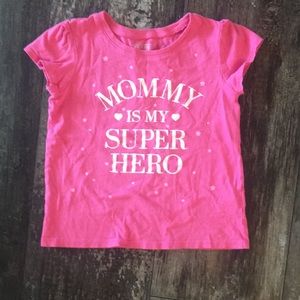 Mommy is my super hero t-shirt